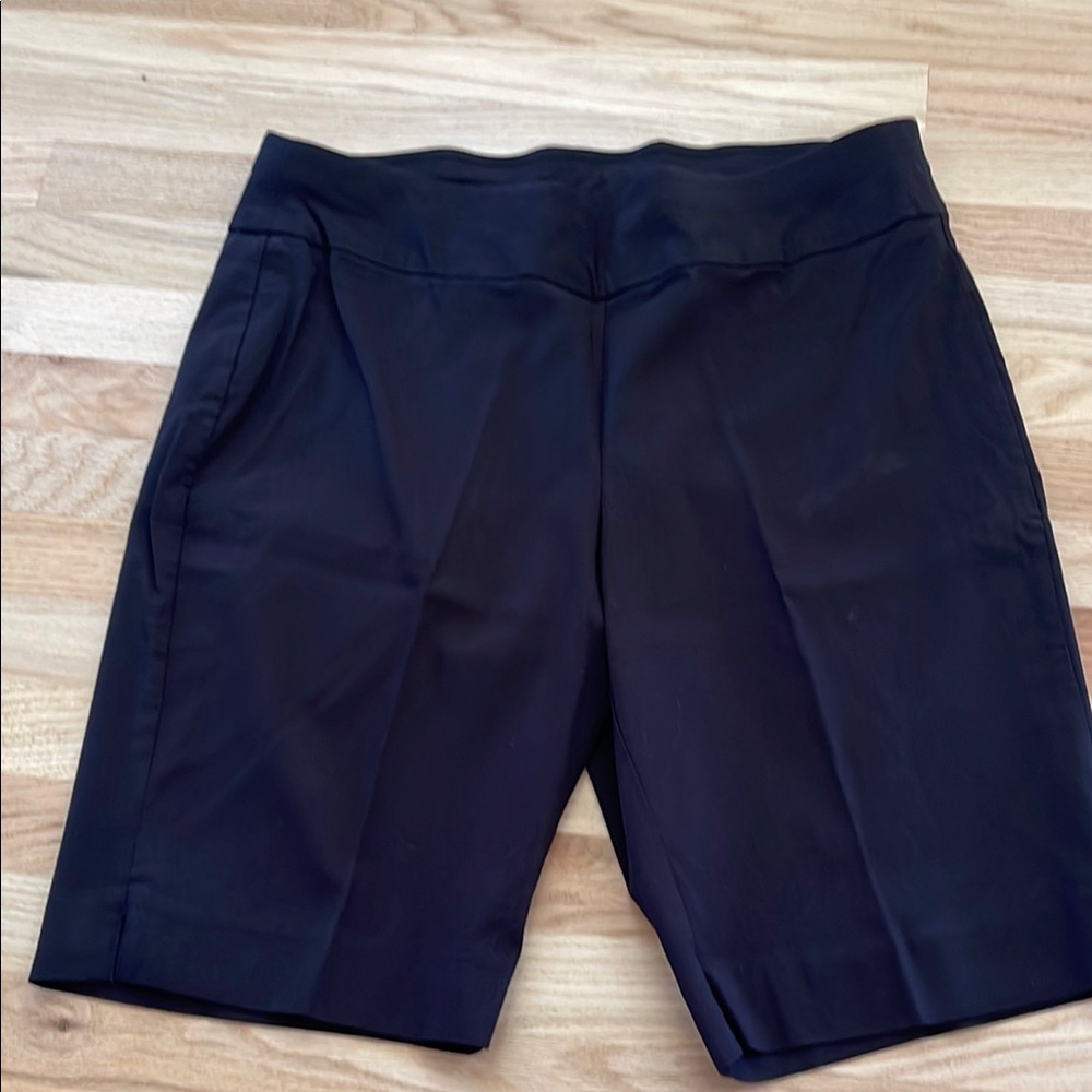 Ruby Rd. Black Shorts with side slits - Picture 3 of 7